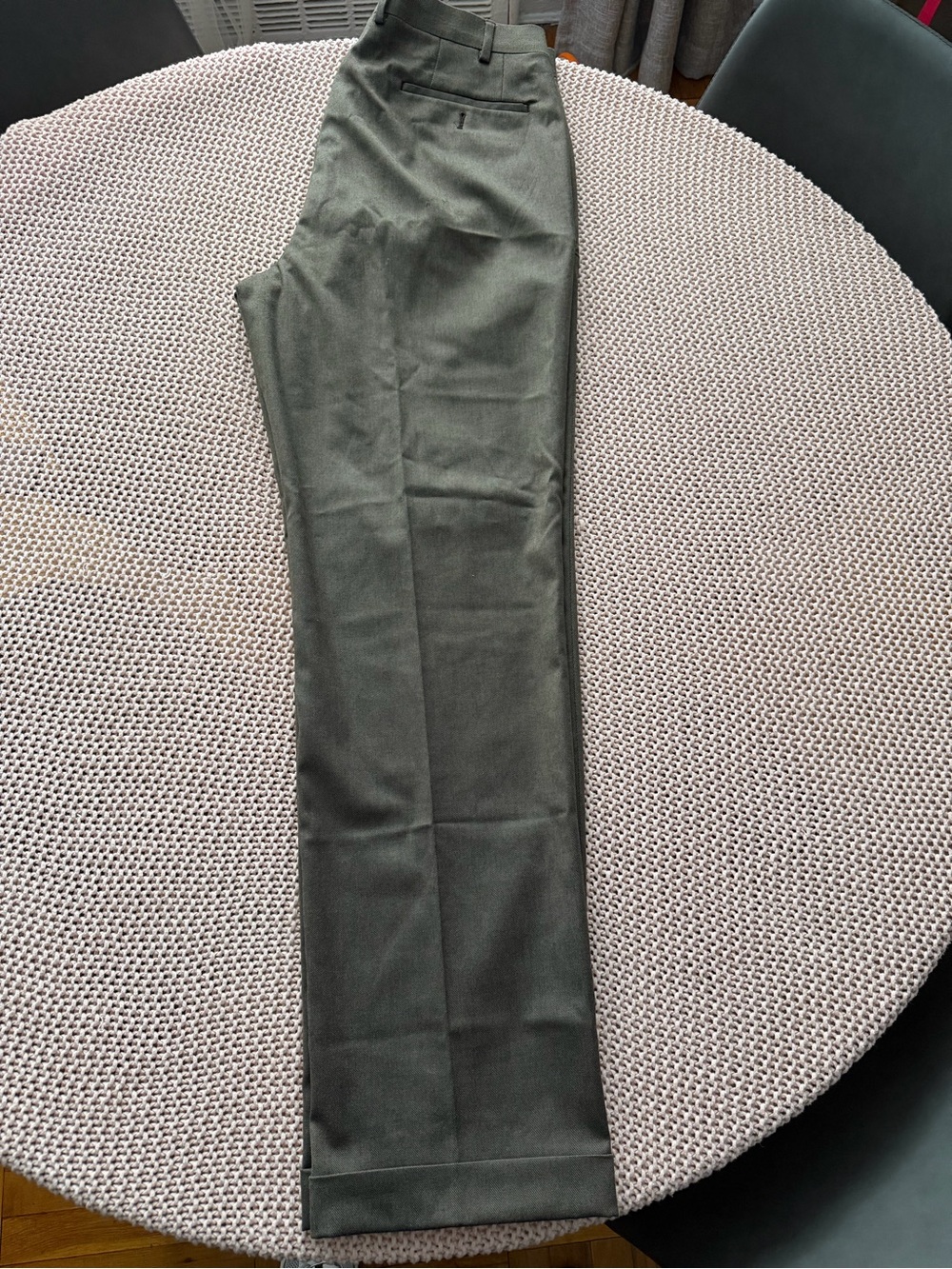 Lauren Ralph Lauren Mens Pants Dress Pant Polyester Blend brown